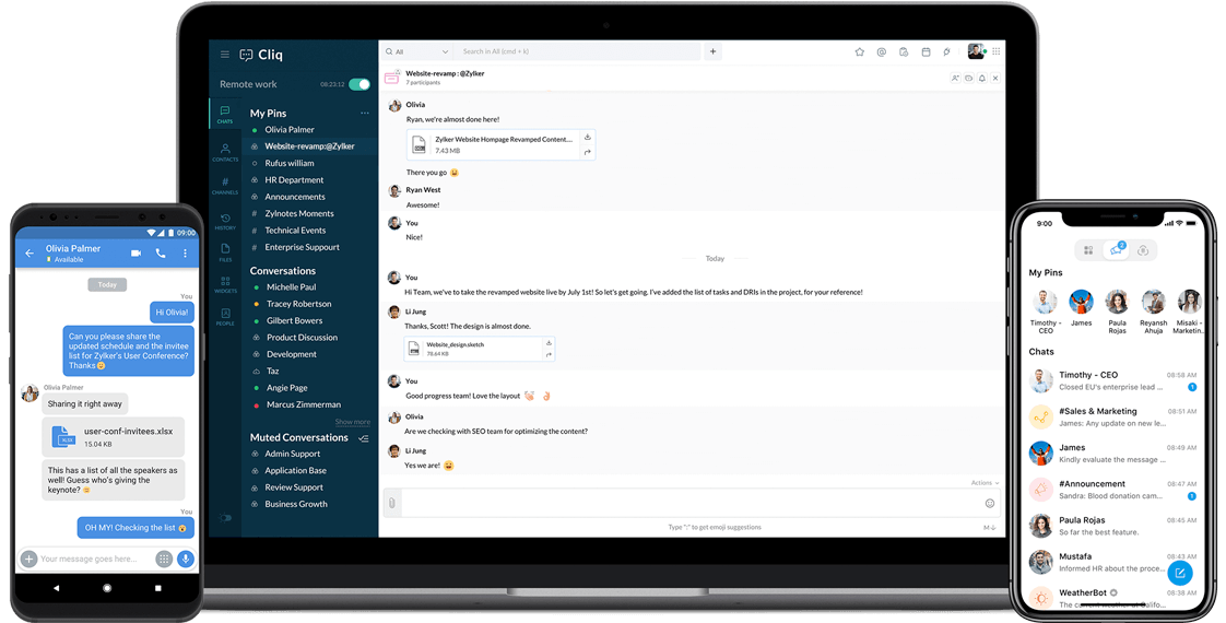 zoho chat for mac