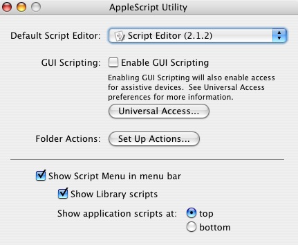 mac os x scripts for mail app
