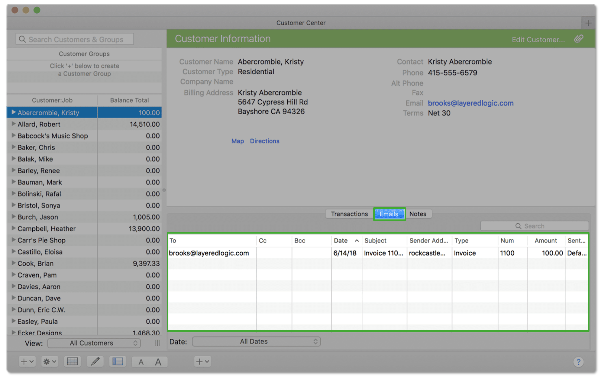 quickbooks for mac payments